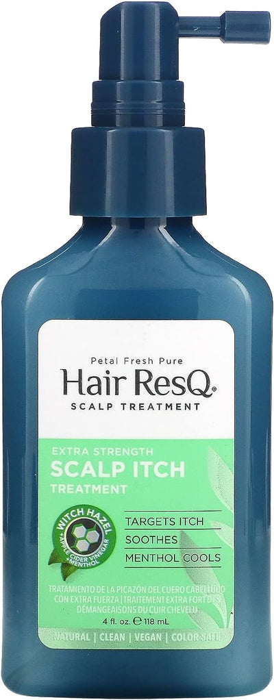 Scalp Itch Treatment | Extra Strength Scalp Itch Treatment, 4 fl oz by Petal Fresh