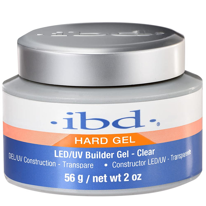 IBD Hard Gel LED/UV Builder Clear 2oz
