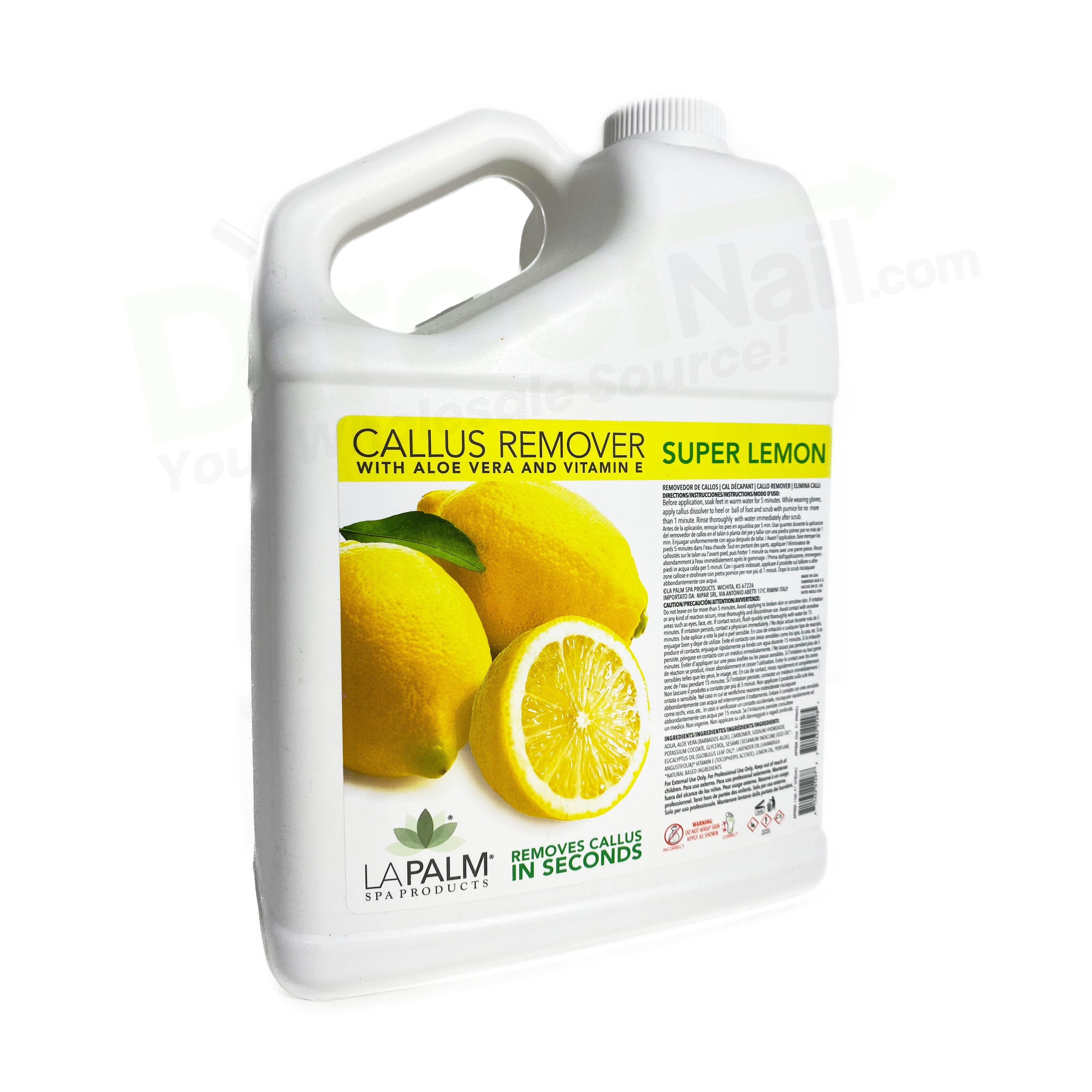 Tachibelle Callus Remover Lemon For Feet Callus and Corn Eliminator Gel 4 oz