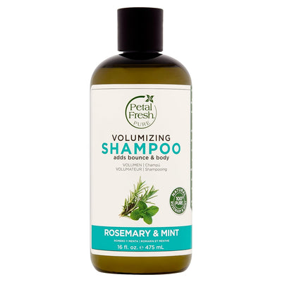 Volumizing Shampoo | Rosemary & Mint Volumizing Shampoo With Natural Essential Oils, 16 Fl. oz by Petal Fresh