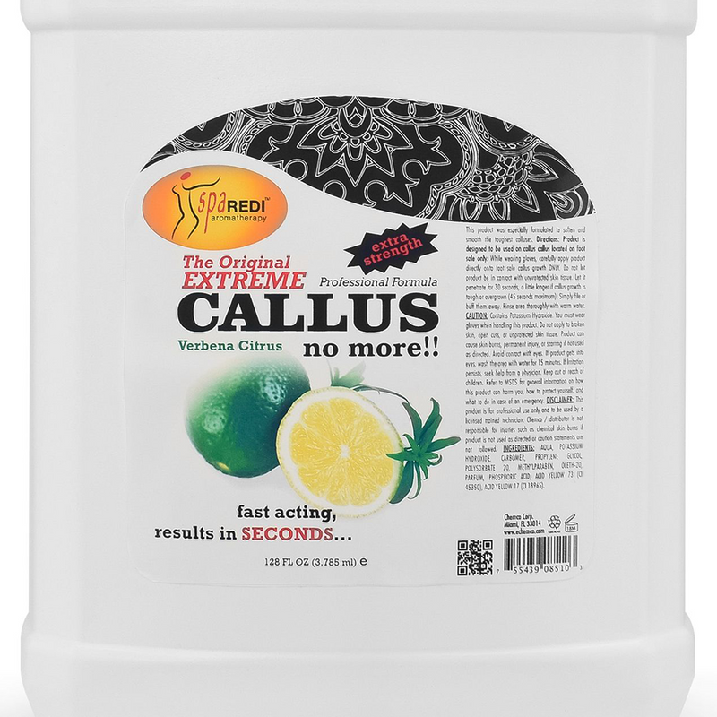 Callus Remover - Callus Removing Gel, Lemon & Lime by Spa Redi