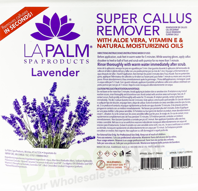 Callus Remover Gel, Lavender Aroma (1 Gallon)