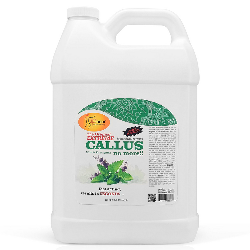 Callus Remover - Callus Removing Gel, Mint & Eucalyptus by Spa Redi