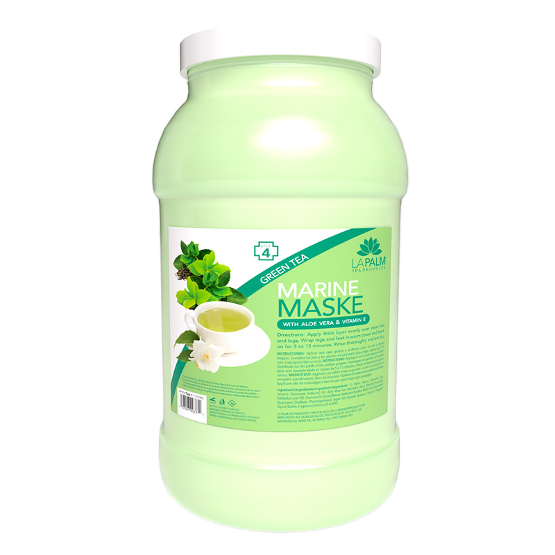 Marine Mud Masque For Feet - Green Tea, 1 Gallon by LaPalm