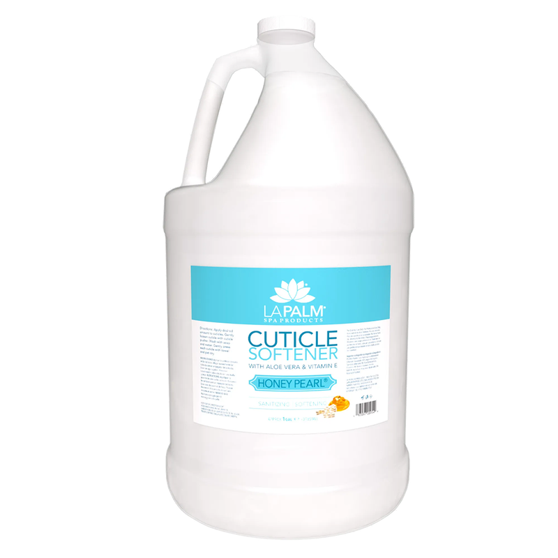 Cuticle Softener - Honey Pearl, 1 Gallon by LaPalm