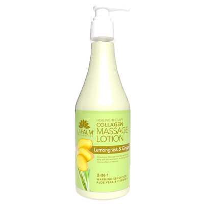 Ultra Nourishing Lotion For Hand & Body, Lemongrass & Ginger 24oz by LaPalm