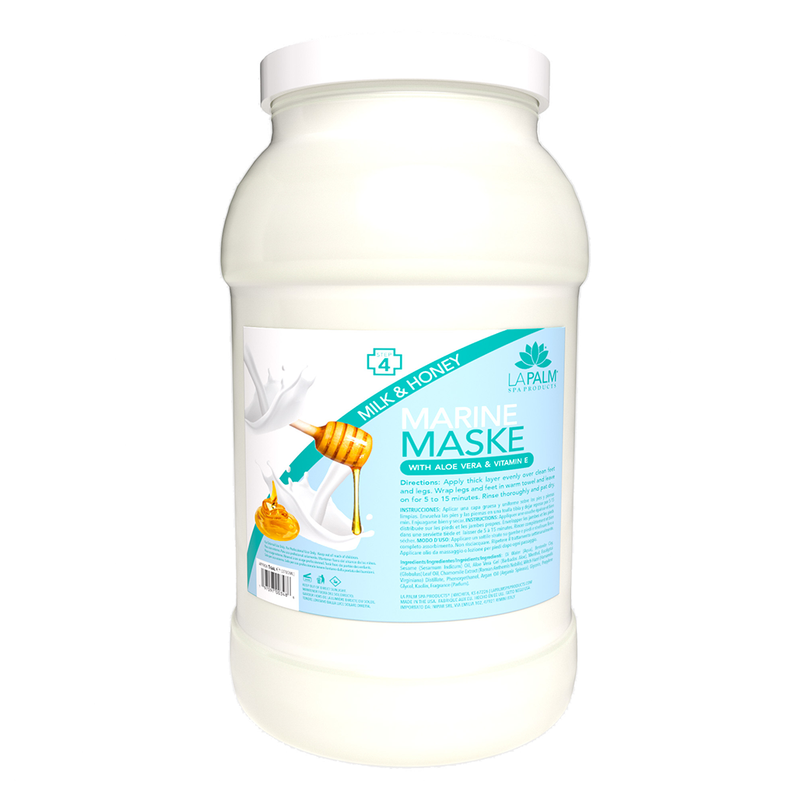 Marine Mud Masque For Feet - Milk & Honey, 1 Gallon by LaPalm