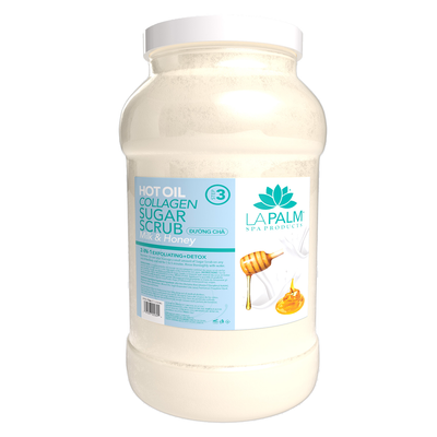 Hot Oil Sugar Scrub - Milk & Honey, 4 Gallon Case By LaPalm