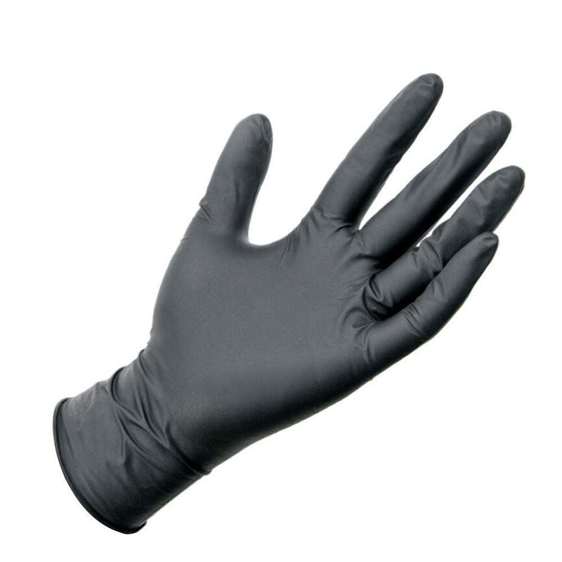 Black Nitrile Gloves - Black Nitrile Powder Free Disposable Gloves by Ammex