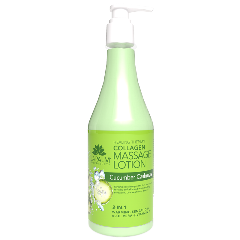 Ultra Nourishing Lotion For Hand & Body, Cucumber Cashmere 24oz by LaPalm