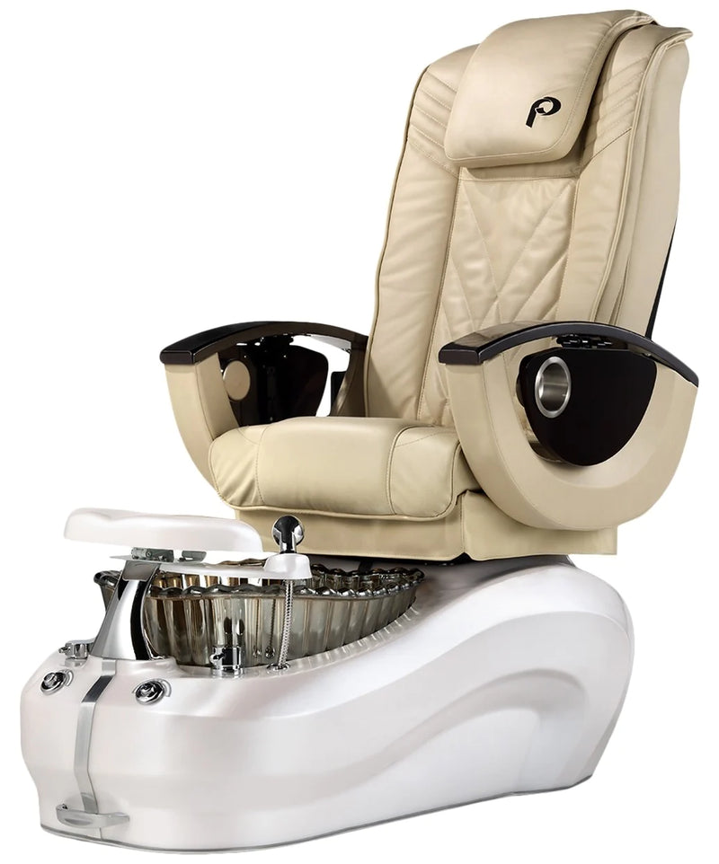 Pedicure Chair - NexGen Pedicure Spa with Shiatsu Massage-White Base by Pibbs