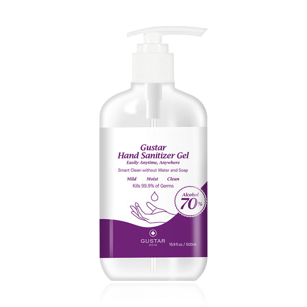 Hand Sanitizer Gel - 16.9oz / 500ml by Gustar