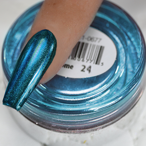 Chrome Nail Art Effect, Blue Chameleon Chrome 1g by Cre8tion