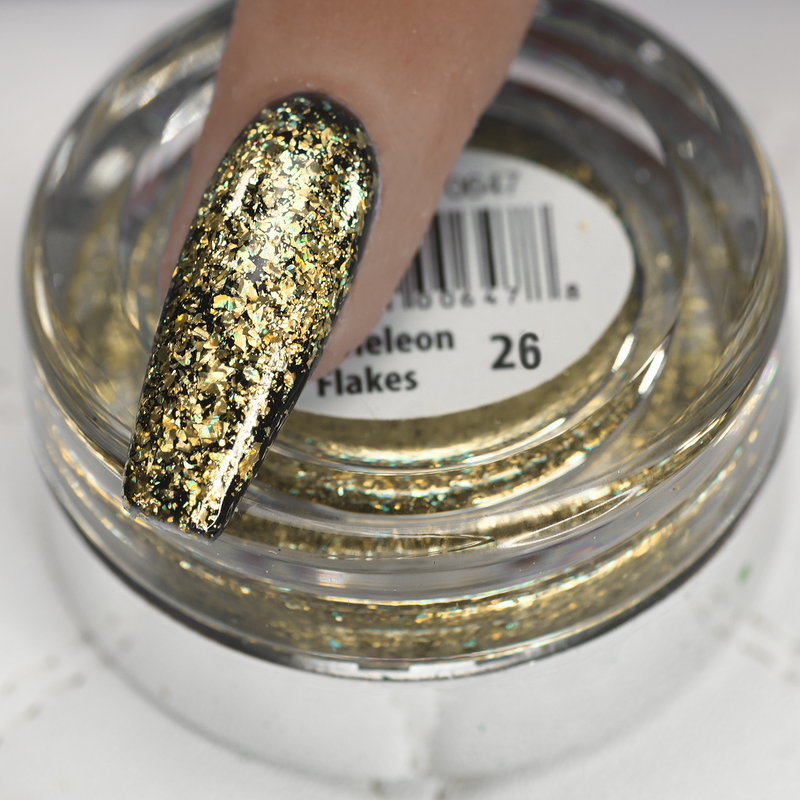 Chamaeleon Flakes Nail Art Effect, Color 26, .5g by Cre8tion