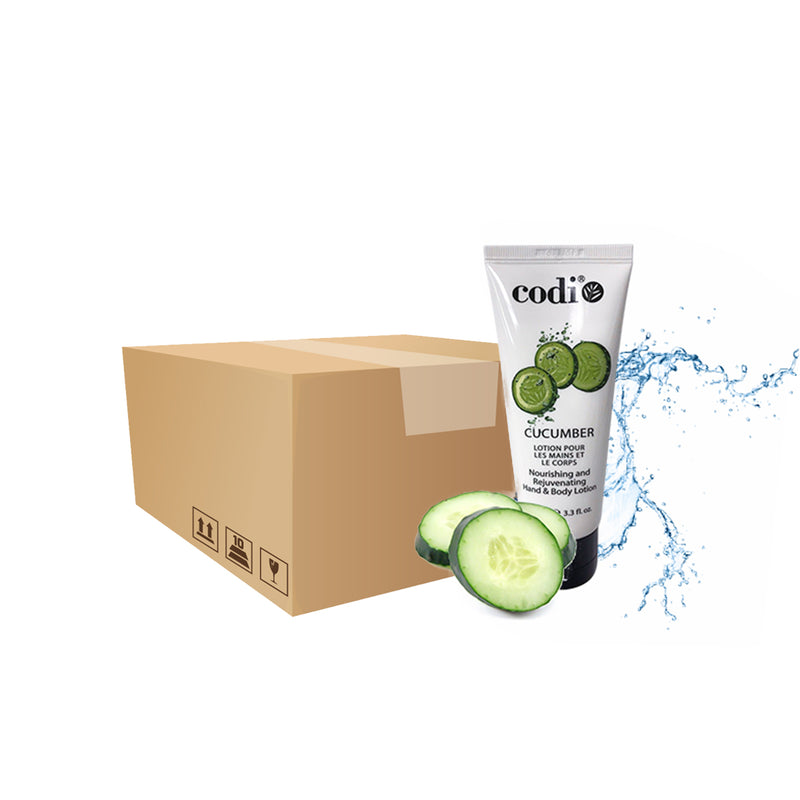 Codi Lotion Cucumber Travel Size Hand & Body Lotion Case of 48