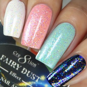 Fairy Dust Nail Art Effect, Color 03, 15g by Cre8tion