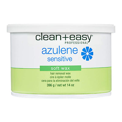 Azulene Hair Removal Soft Wax 14 oz By Clean + Easy