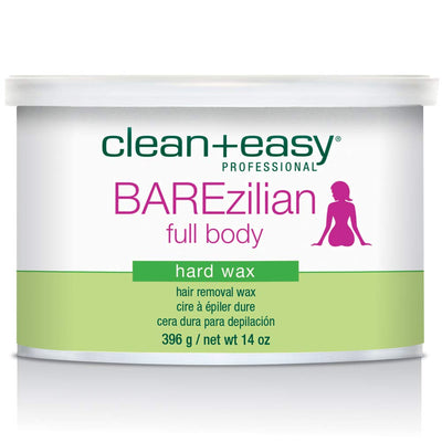 Brazilian Hair Removal Hard Wax 14oz By Clean + Easy