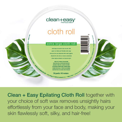 Clean + Easy Epilating Cloth Roll, 50 Yard Roll