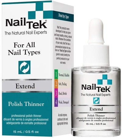 NailTek Extend Professional Polish Thinner, 0.5oz