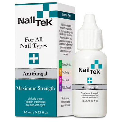 NailTek Antifungal Maximum Strength Solution for All Nail Types, 0.5oz