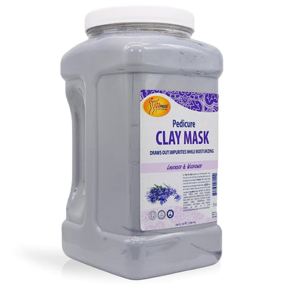 Clay Mask Lavender Aroma For Feet, Hand & Body, 128oz by Spa Redi