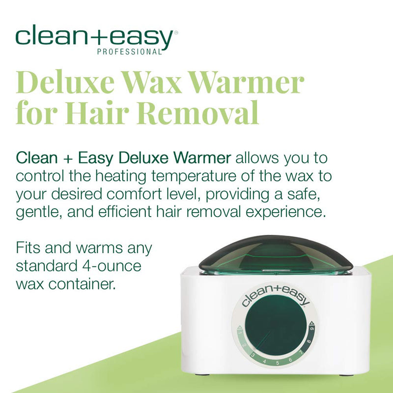 Deluxe Professional Wax Warmer For Hair Removal Wax by Clean + Easy