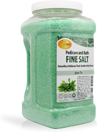 Detox Foot Soak Made with Dead Sea Salt Green Tea Aroma, 128oz by Spa Redi