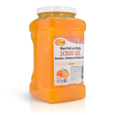 Exfoliating Gel Scrub Mandarin Aroma, 128oz by Spa Redi