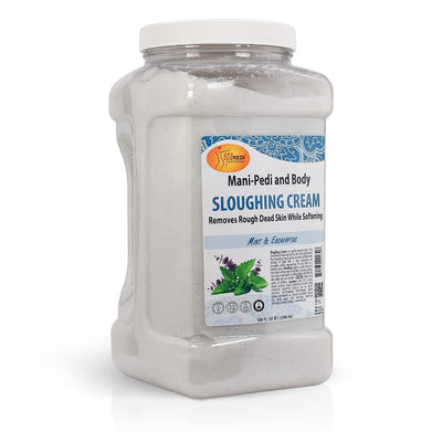Sloughing Cream Mint & Eucalyptus Aroma, (1 Gallon) by Spa Redi