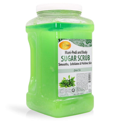 Sugar Scrub Green Tea Aroma, (1 Gallon) by Spa Redi