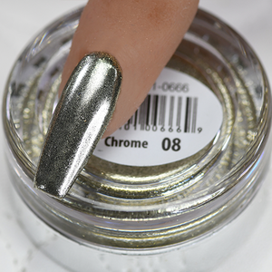 Chrome Nail Art Effect, Champaign Chrome 1g by Cre8tion
