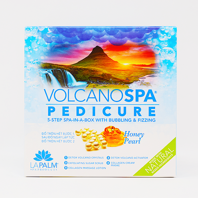 Volcano Spa Pedicure Kit - Honey Pearl by LaPalm