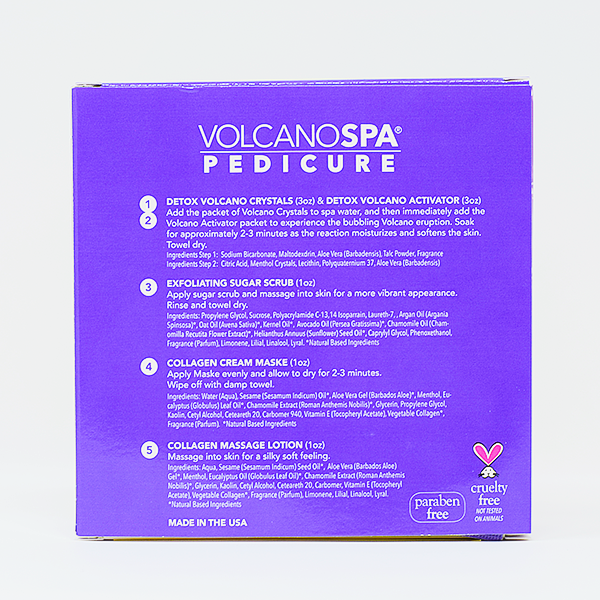 Volcano Spa Pedicure Kit - Lavender Eruption Case of 36 by LaPalm