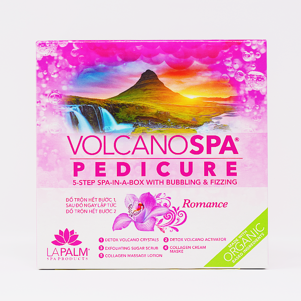 Volcano Spa Pedicure Kit - Romance by LaPalm