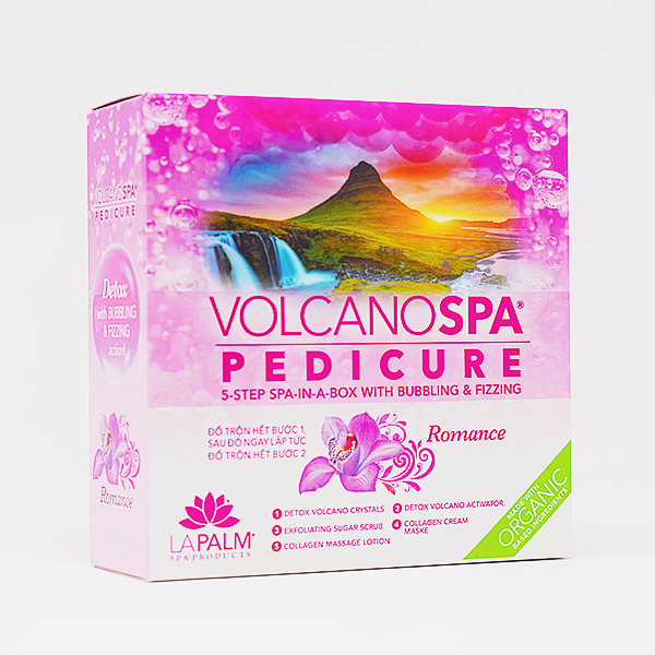 Volcano Spa Pedicure Kit - Romance Case of 36 by LaPalm