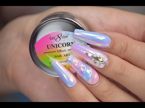 Unicorn Powder Nail Art Effect, Color 10, 1g by Cre8tion