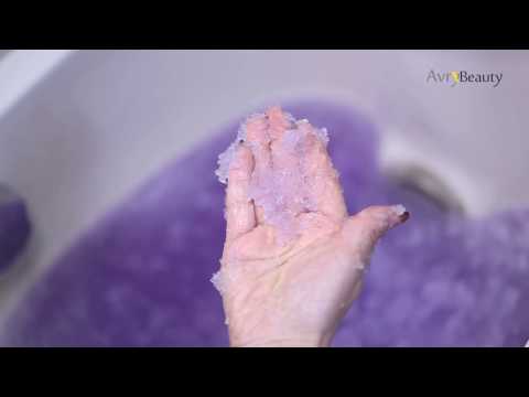 Jelly Pedicure Spa Packets - Lavender Gel-Ohh By AvryBeauty