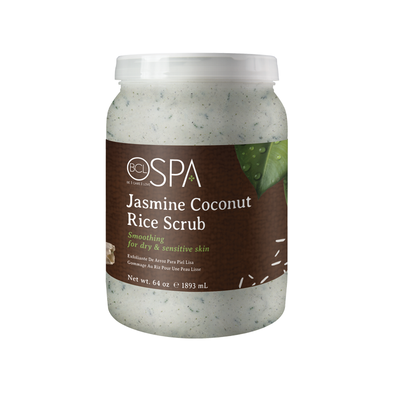 Jasmine Coconut Sugar Scrub, Certified Organic by BCL Spa 64oz