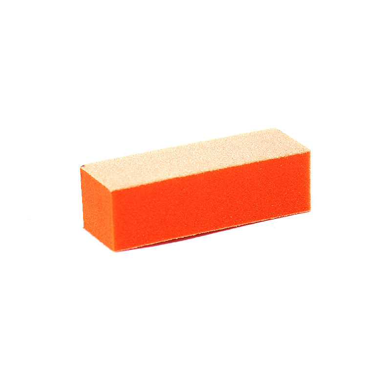 80/100 Grit 3-Way Nail Buffer Orange/White Pack of 500 by Dixon