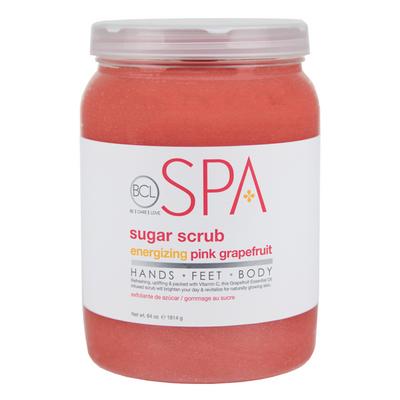 BCL SPA Energizing Pink Grapefruit Organic Scrub 64oz