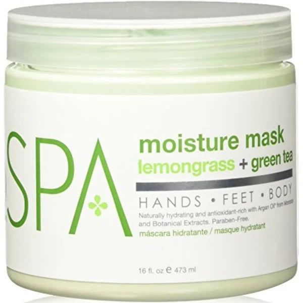 Lemongrass & Green Tea Moisturizing Mud Mask, Certified Organic by BCL Spa 16oz