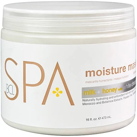 Milk & Honey Moisturizing Mud Mask, Certified Organic by BCL Spa 16oz