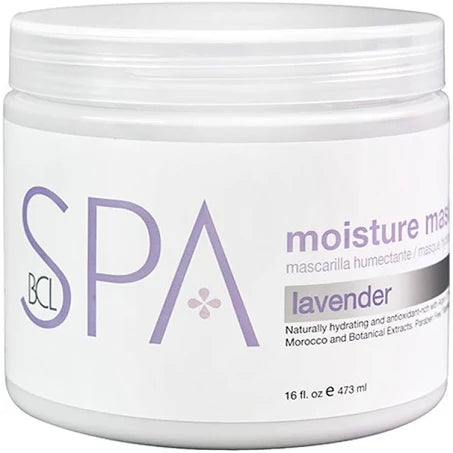 Lavender & Mint Moisturizing Mud Mask, Certified Organic by BCL Spa 16oz